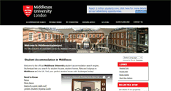 Desktop Screenshot of middlesexstudentpad.co.uk